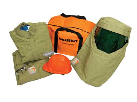 Salisbury Pro-Wear HRC4 Arc Flash Clothing & Protection Kit Premium Lightweight 40 cal/cm� 